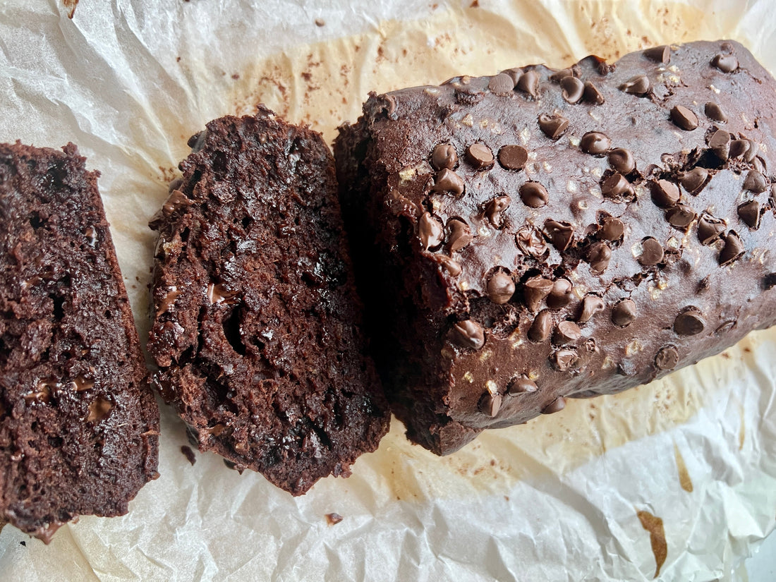 Double Choc Banana Bread