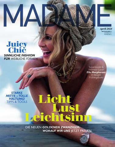Elle Is Madame Magazine's April Cover Star