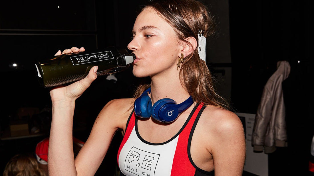 What the Models Were Sipping on at MBFW