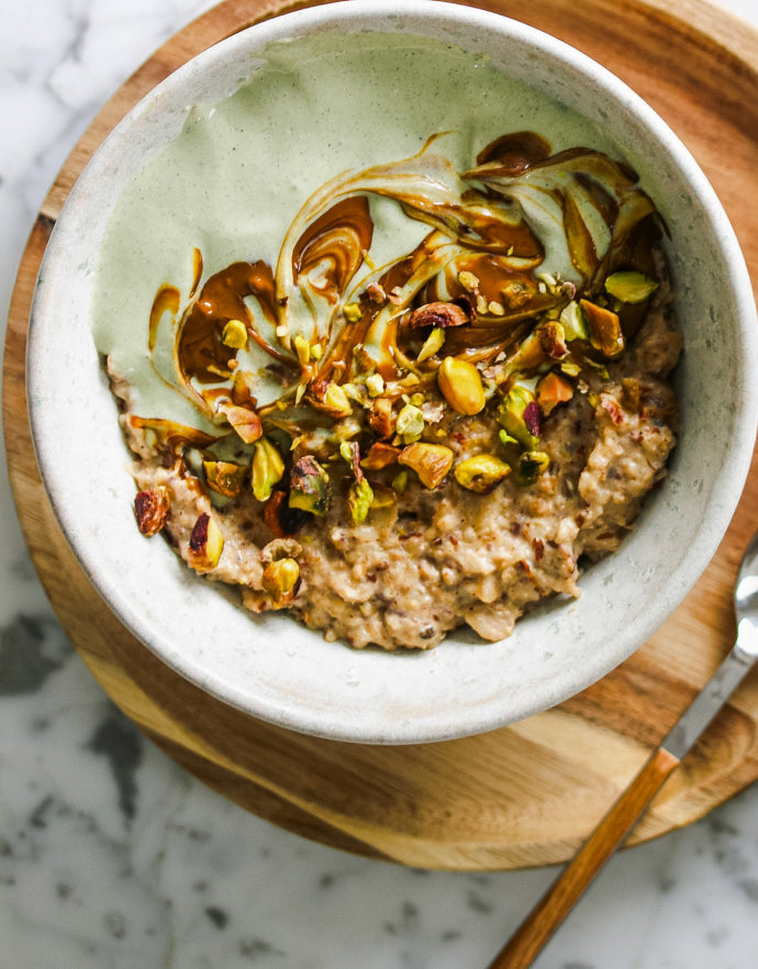 Green Pistachio Cardamom Porridge