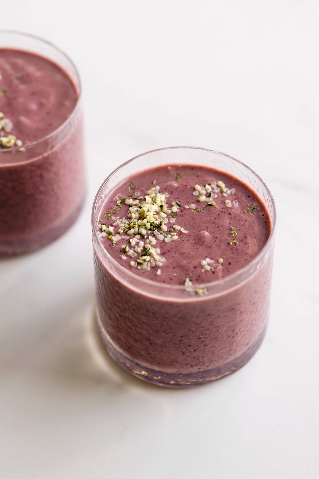 Berry Lime and Avocado Smoothie