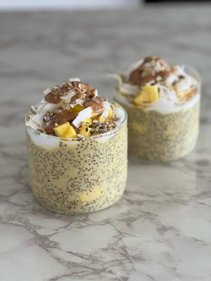 Coconut & Mango Chia Pudding