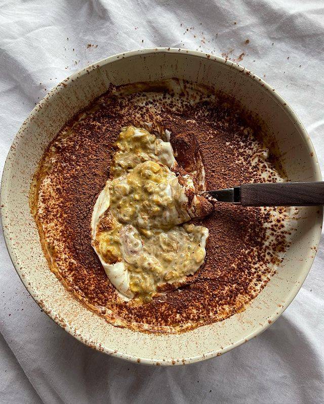 Tiramisu Overnight Oats