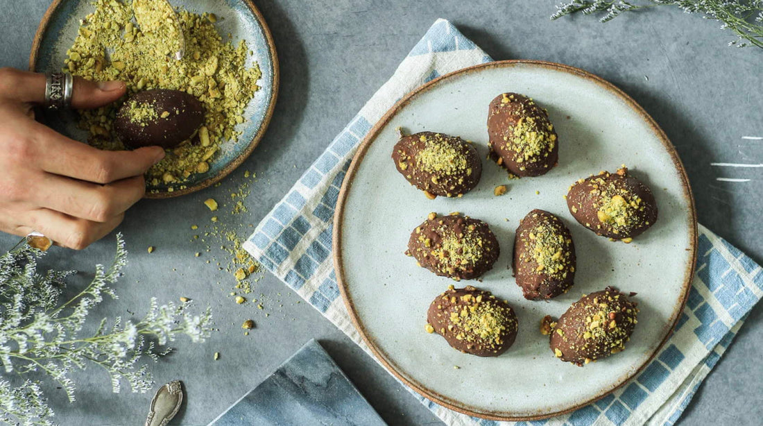 Chocolate Crunch Truffle Eggs