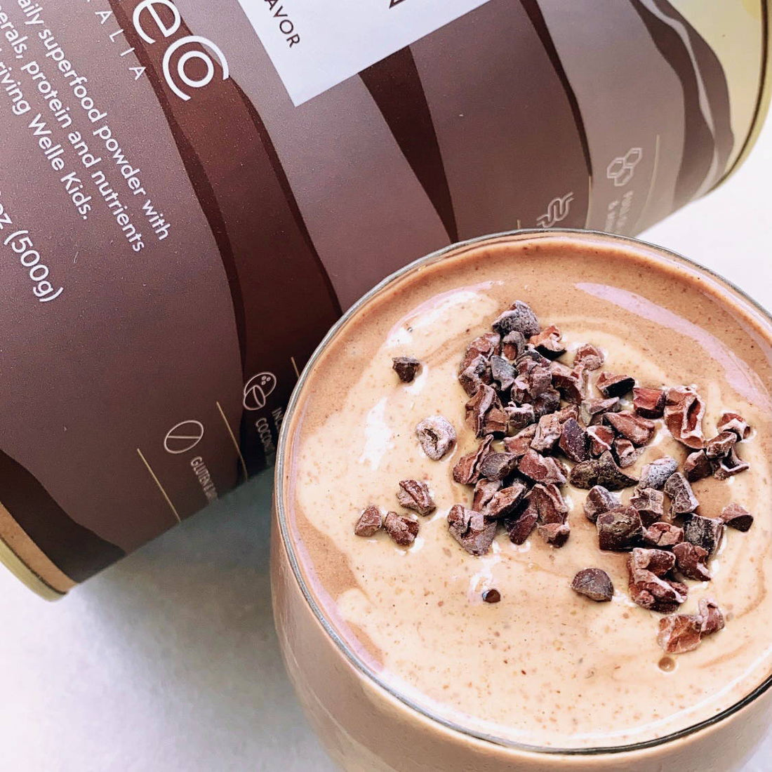 #TheSuperKids Creamy Almond Butter Smoothie